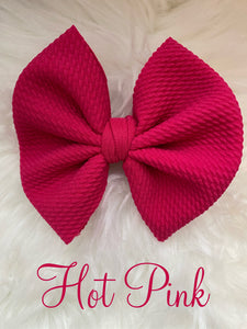 Hot Pink Bow