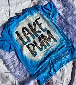 Lake Bum Bleached Tee