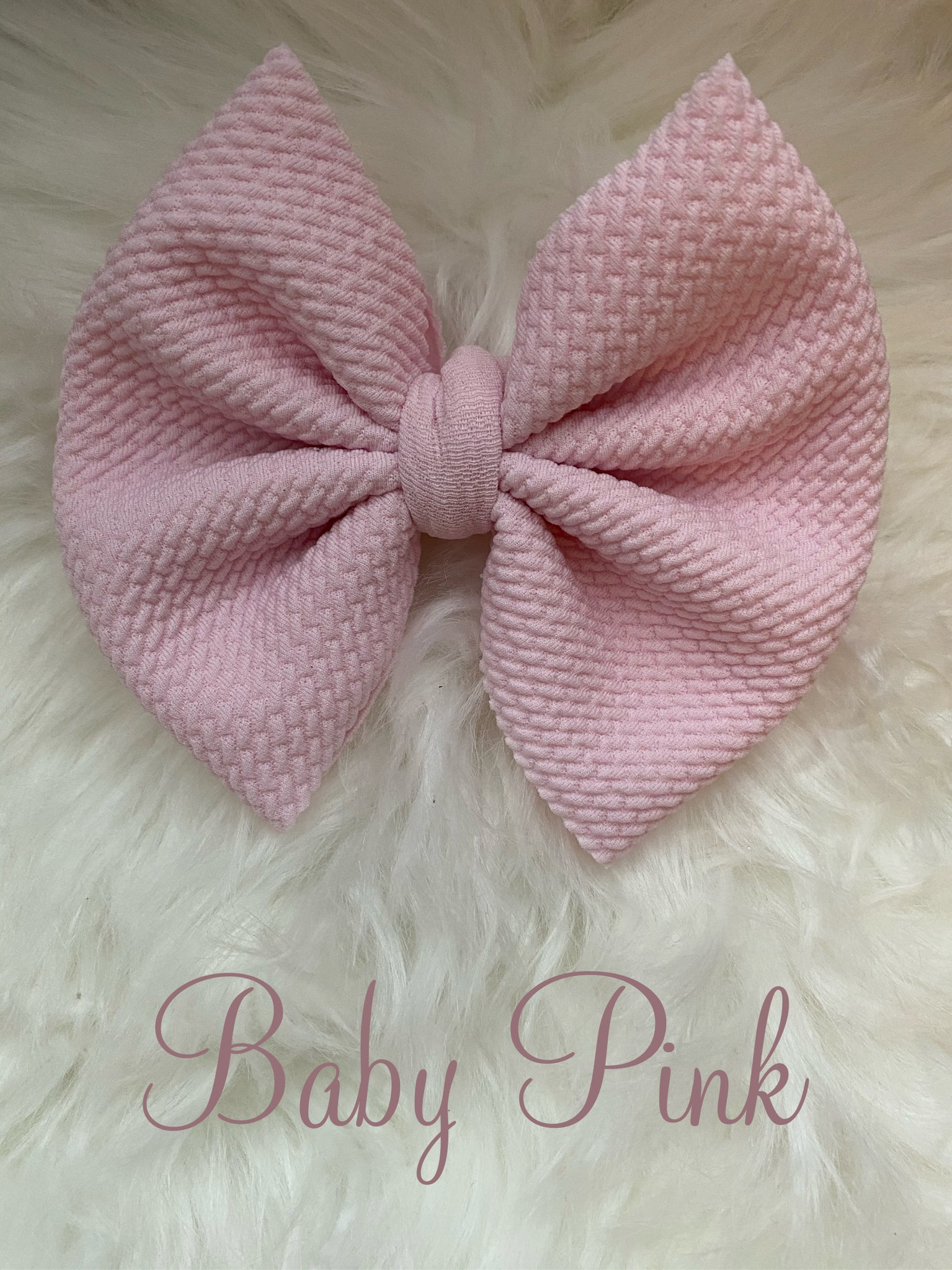 Baby Pink Bow