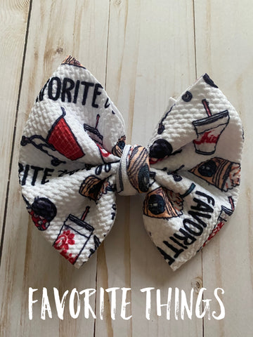 Favorite Things Bow