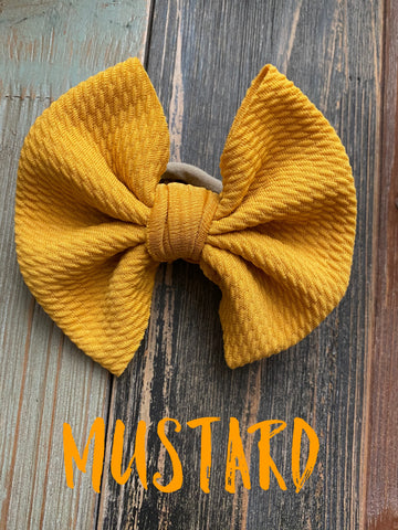 Mustard Bow