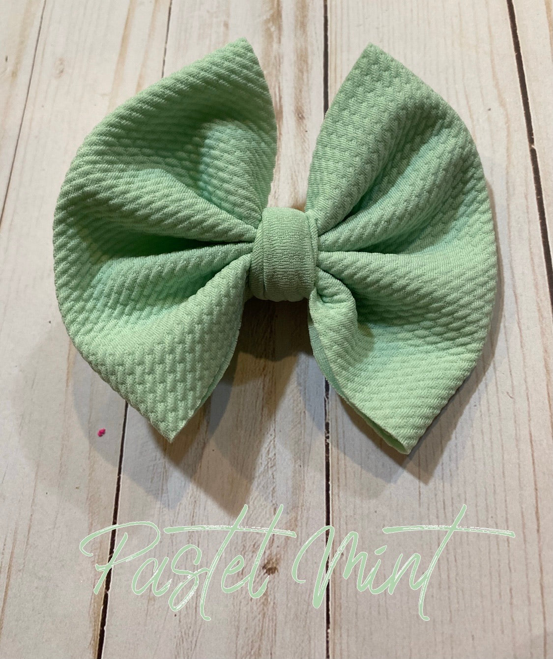 Pastel Mint Bow