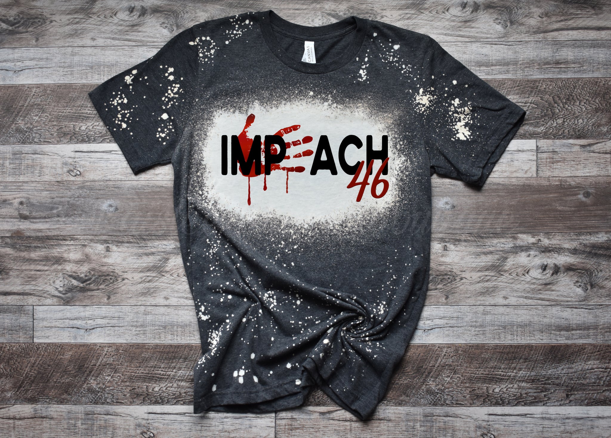 Impeach 46 Bleached Tee